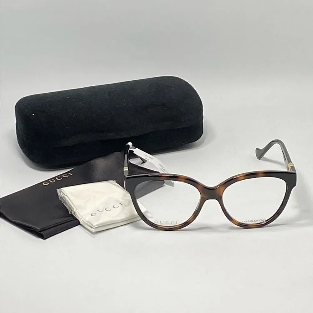 Gucci 54MM Cat Eye Optical Glasses - Picture 7 of 16
